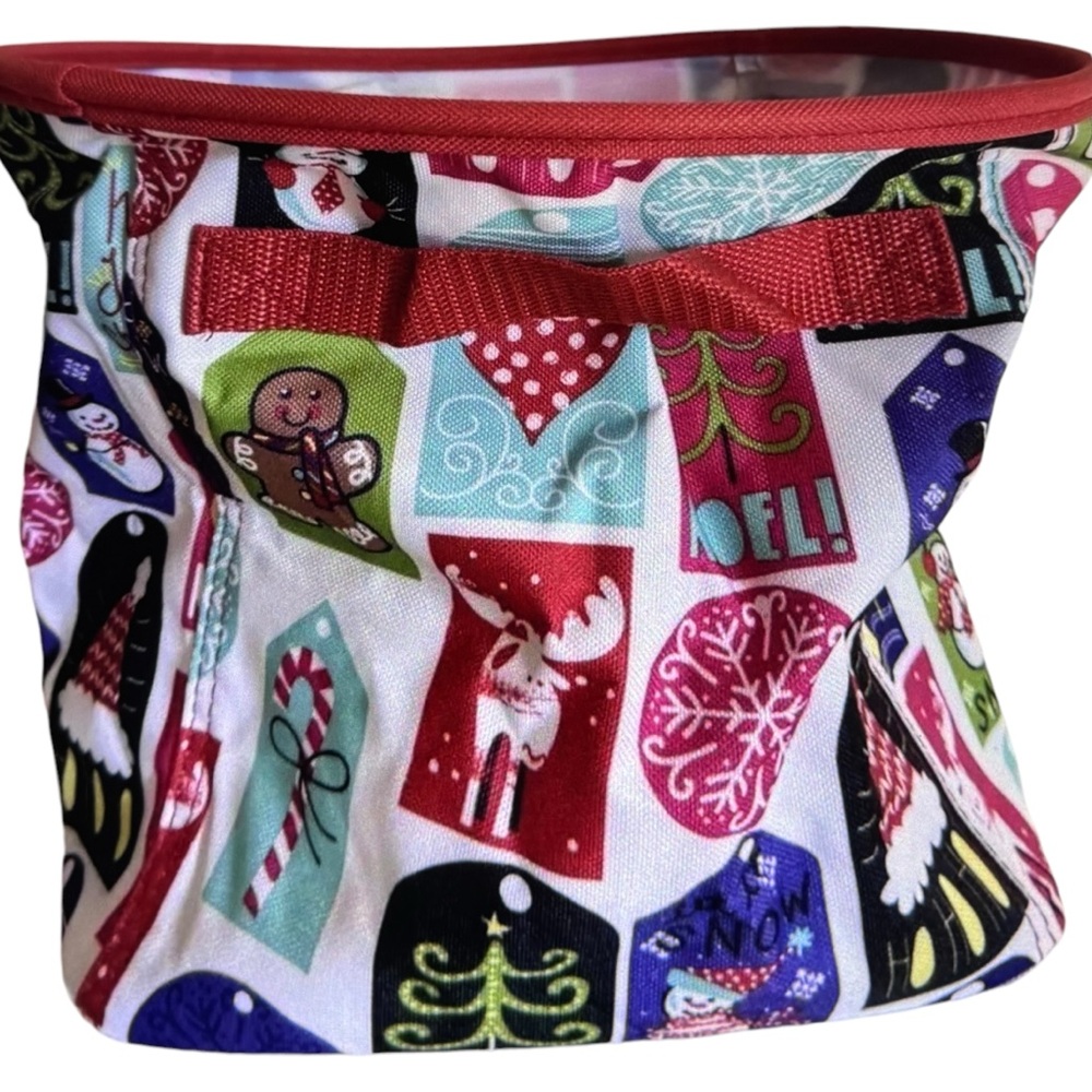Thirty one Mini Storage Bin - Hello Holiday Print NWT